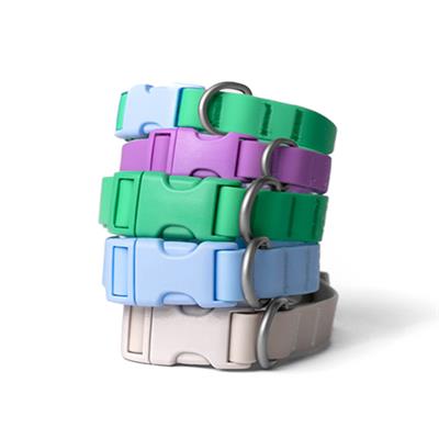 Waterproof Dog Collar With Safe-release Buckle Mixed Case of 5