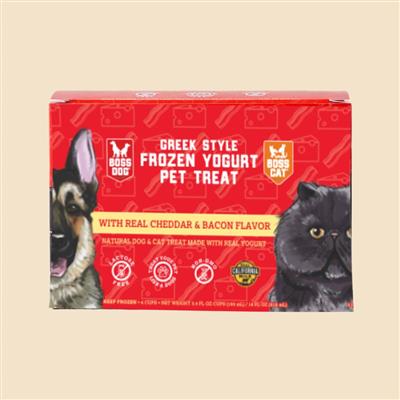 Boss Greek Style Frozen Yogurt Treats 4PK