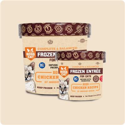 Boss Cat Frozen Entrée
