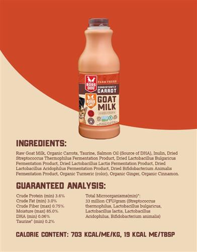 Boss Dog Goat Milk w/ Probiotics