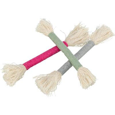3-Pack Silvervine Rope And Tassels Cat Chew Toy