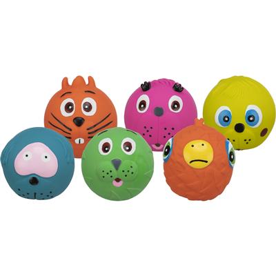 Funny Faces Dog Toy