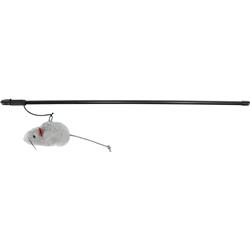 Interactive Cat Teaser Wand With Mouse Toy