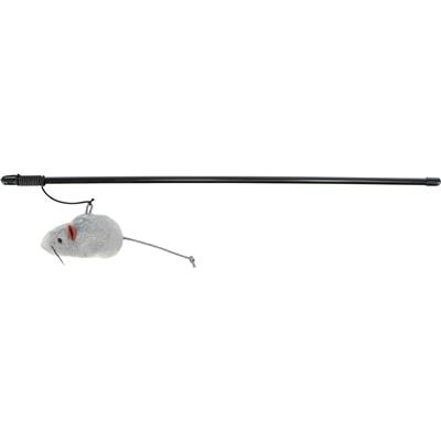 Interactive Cat Teaser Wand With Mouse Toy