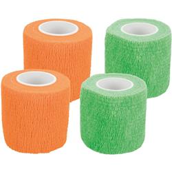 4-Pack Bitter Flexible Bandage Wrap, 2 In X 15 Ft