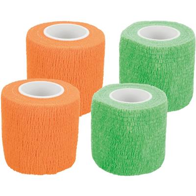 4-Pack Bitter Flexible Bandage Wrap, 2 In X 15 Ft