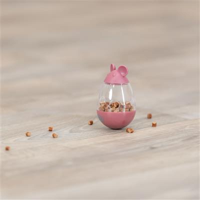 Roly Poly Snack Mouse Treat Toy For Cats