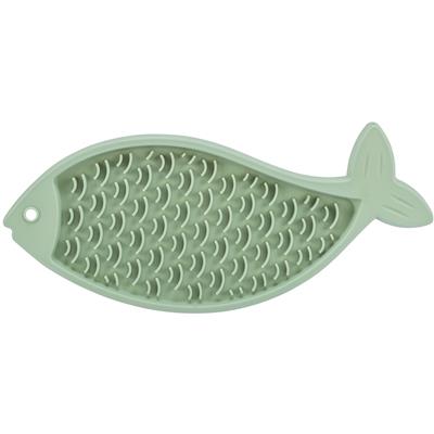 Lick'N Snack Mat For Cats, Fish Shape