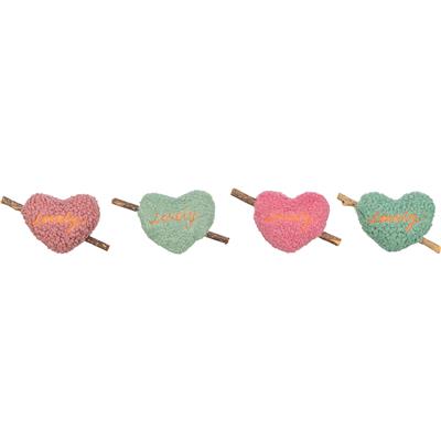 Silvervine Heart Cat Chew & Play Toy