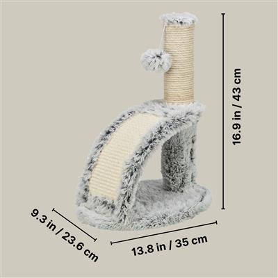 Winnie Scratching Post With Brush