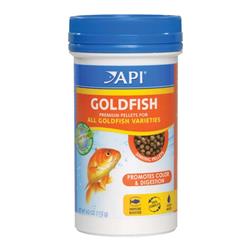 API Goldfish Premium Sinking Pellets Fish Food 1ea/4 oz.
