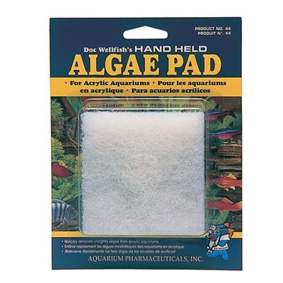 API Doc Wellfish's Hand Held Algae Pad For Acrylic, 1ea