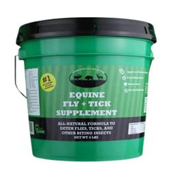 Equine Fly and Tick 4lb Supplement Bucket by Shield