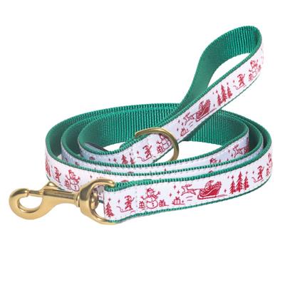 Christmas Toile Dog Collars, Leads, & Harnesses