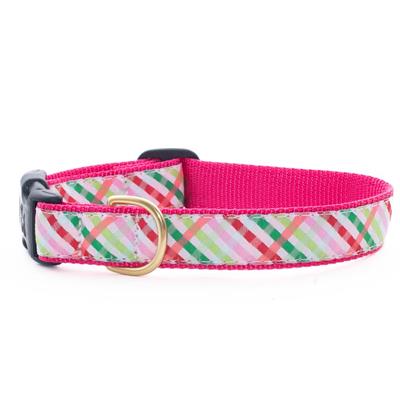 Gingham All the Way Dog Collars, Leads, & Harnesses