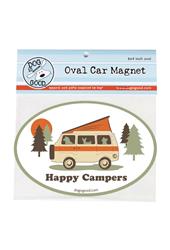Car Magnet: Happy Campers