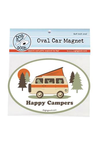 Car Magnet: Happy Campers