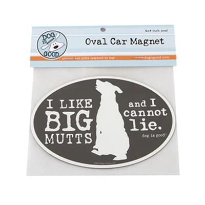 Car Magnet: I Like Big Mutts