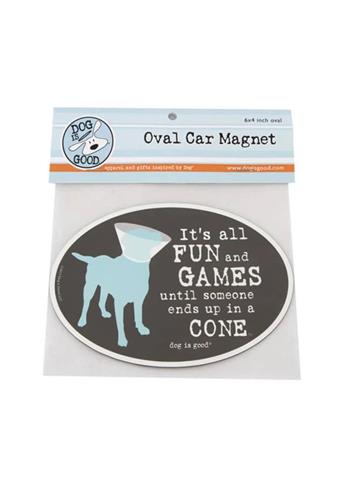 Car Magnet: It's All Fun and Games Until Someone Ends Up in a Cone®