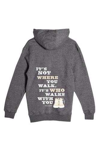 Zip Up Hoodie: Never Walk Alone
