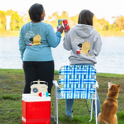 Hoodie: Never Drink Alone