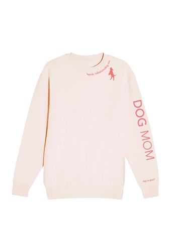 Limited Edition Dog Mom Super Soft Crewneck (Light Pink)