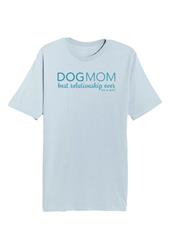 T-shirt: Dog Mom (Unisex, Light Blue)