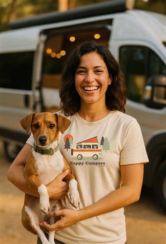 T-shirt: Happy Campers