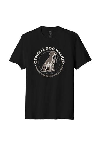 T-shirt: Official Dog Walker