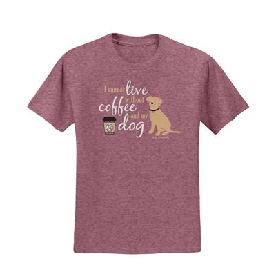 T-shirt: I Cannot Live Without Coffee and My Dog