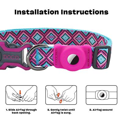 DOCO® AirTag D-Ring Collar