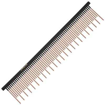 7.5" Hex Spine Deshed Ionic End Strip Comb by Aussie Dog