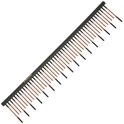 7.5" Hex Spine Deshed Ionic Tip Comb by Aussie Dog