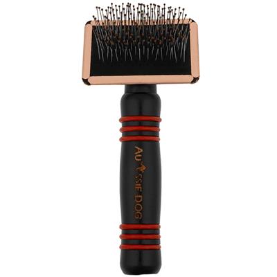 Extra Long Mini Super Soft Pin Brush by Aussie Dog