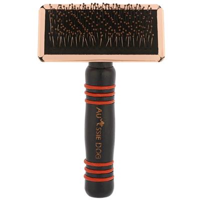 Extra Long Super Soft Pin Brush by Aussie Dog