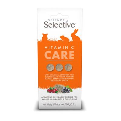 Science Selective Vitamin C Care Small Animal Supplement 4ea/3.5 oz.
