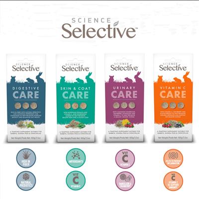 Science Selective Vitamin C Care Small Animal Supplement 4ea/3.5 oz.