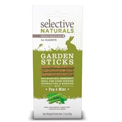 Science Selective Garden Sticks w/ Pea & Mint for Rabbits 4ea/2.1 oz.