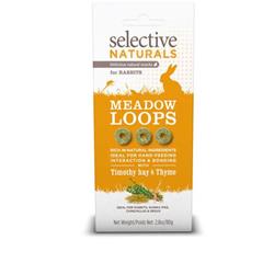 Science Selective Meadow Loops w/ Timothy Hay & Thyme Rabbit Treats 4ea/2.8 oz.