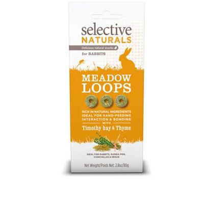 Science Selective Meadow Loops w/ Timothy Hay & Thyme Rabbit Treats 4ea/2.8 oz.