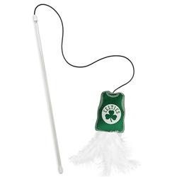 BOSTON CELTICS TEAM JERSEY WAND WITH CAT NIP