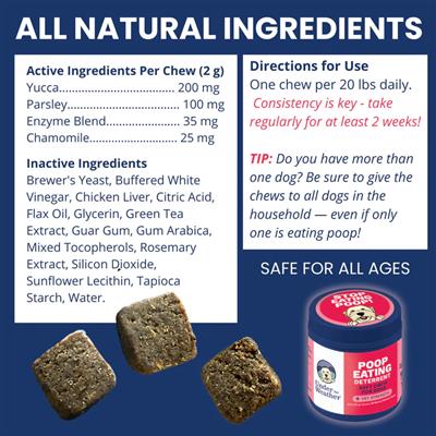 Under the Weather Coprophagia - No Poop Eating Soft Chew 60ct