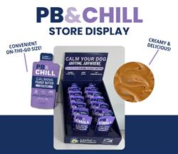 Under the Weather PB & Chill Calming Peanut Butter 12ea Box Display