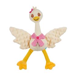Bark Gingham Goose Plush Dog Toy