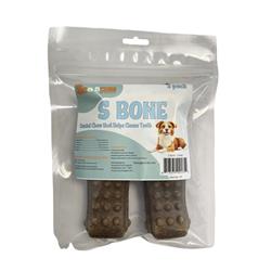 7 Inch Dental "S" Bone - Beef Flavor 2 Pack