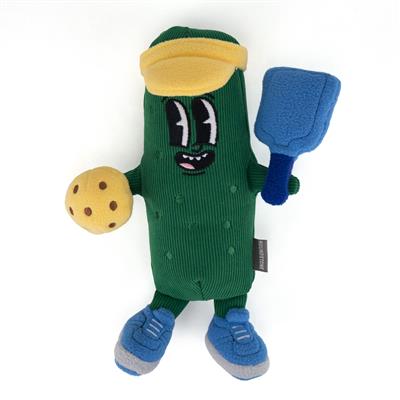 The Houndstone Pickleball Champ Dog Toy, w/ Crinkle Paper & Squeaker