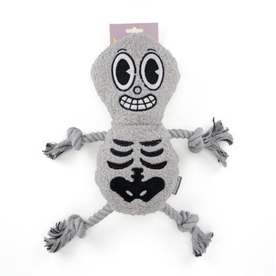 Houndstone Boneyard Buddy 2 Faced Skeleton w/ Squeaker
