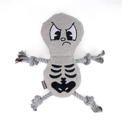 Houndstone Boneyard Buddy 2 Faced Skeleton w/ Squeaker