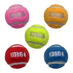 KONG® Sport® Softies Balls Dog Fetch Toy Assorted Small 3pk