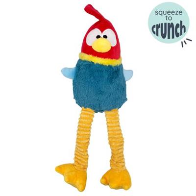 Lankies Red Rooster Dog Toy
